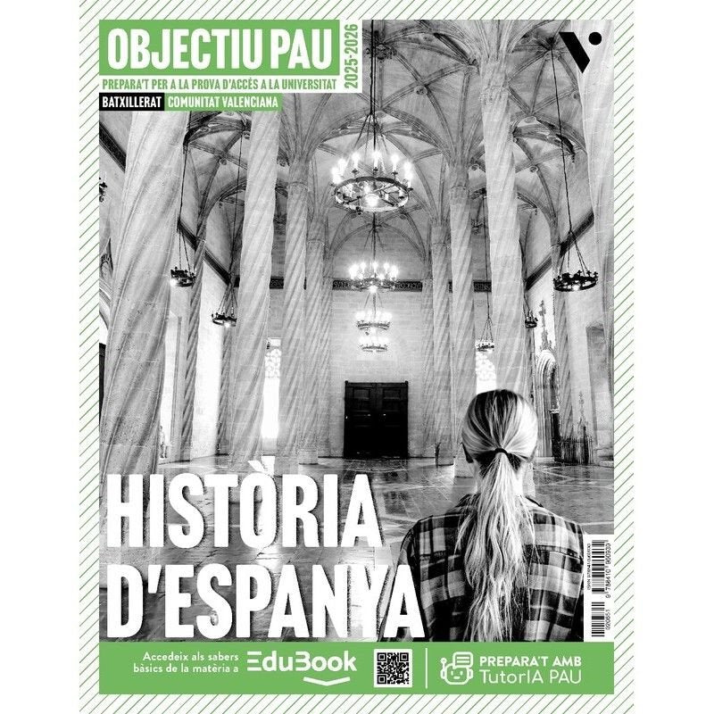 ✅ HISTORIA D'ESPANYA 2ºNB QUADERN PAU VALENCIA 25 I DE MIGUEL, R,/GATELL ARIMONT, CRISTINA/G I VICENS VIVES I 9788410960930 Imagen principal del producto