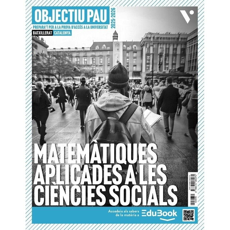 ✅ MATEMATIQUES APLICADES 2ºNB QUADERN PAU CATALAN 25 I AA,VV I VICENS VIVES I 9788410965270 Imagen principal del producto