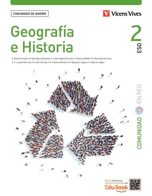Geografía e Historia 2, Comunidad de Madrid (cer), Nueva Ed (Vicens Vives) - 9788410966437