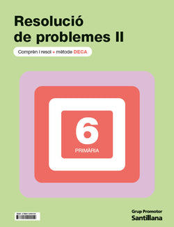 Cuad Probl Deca Ii 6prm Ctln | GRUP PROMOTOR | 9788410990449 Imagen principal del producto