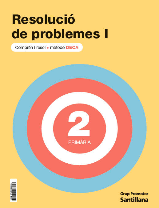 DECA I QUADERN PROBLEMES 2º de Primaria CATALAN 25 | AA,VV | 9788410990456 (Grup Promotor Santillana) Imagen principal del producto