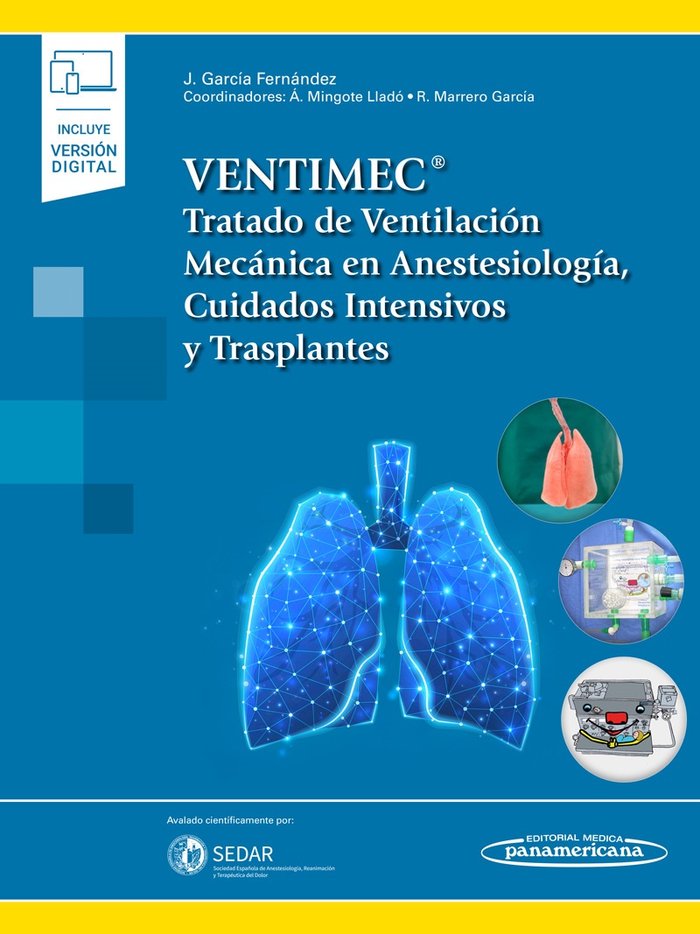VENTIMEC TRATADO DE VENTILACION MECANICA EN ANESTESIOLOGIA - 9788411060547 Imagen principal del producto