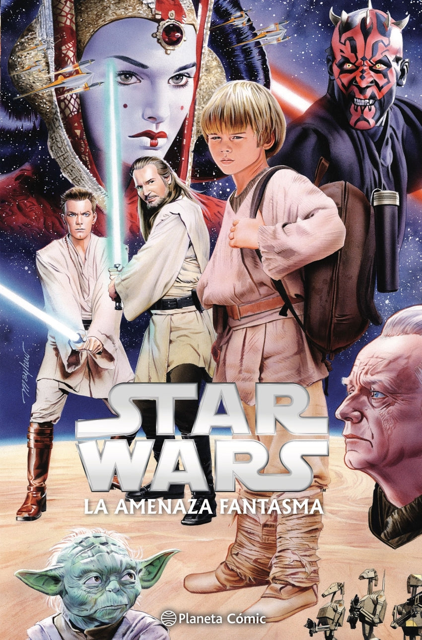 🧒 STAR WARS. EPISODIO I: LA AMENAZA FANTASMA - 9788411121293 Imagen principal del producto