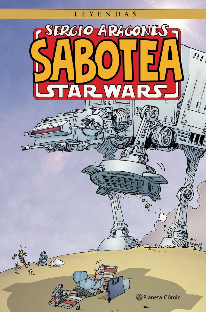 🧒 SERGIO ARAGONÉS SABOTEA STAR WARS - 9788411125734 Imagen principal del producto