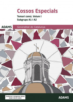 Temari Comú Cossos Especials I. Subgrups A1 i A2 - 9788411163132 Imagen secundaria del producto
