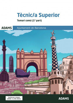 Temari comú Tècnic/a Superior Ajuntament de Barcelona - 9788411166072 Imagen secundaria del producto