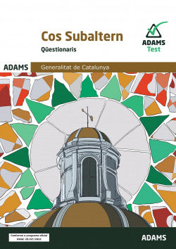 Qüestionaris Cos Subaltern Generalitat de Catalunya - 9788411166317 Imagen secundaria del producto