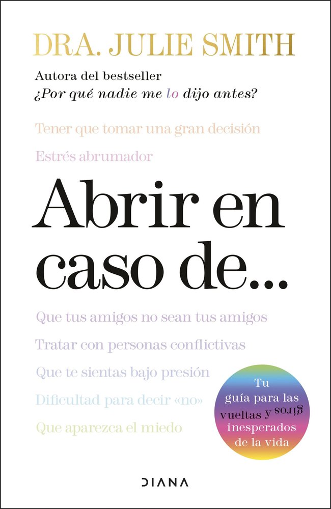 ABRIR EN CASO DE | SMITH, JULIE | EDITORIAL DIANA | 9788411192873 Imagen principal del producto