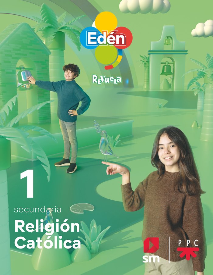 Religión 1º ESO Valencia 22 Eden Revuela (Sm) - 9788411201155