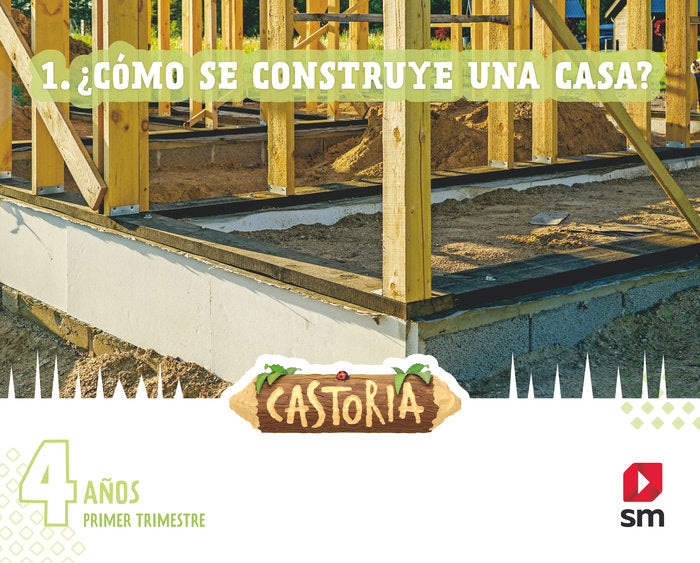 CASTORIA 4AÑOS EI 1oTRIMESTRE 22 AREAS INTEGRADAS | MENENDEZ CAMARENA, PILAR/GIRALDEZ HAYES, | 9788411201520 (Sm) Imagen principal del producto