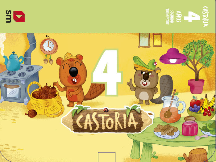 CASTORIA 4AÑOS EI 2oTRIMESTRE 22 AREAS INTEGRADAS | GIRALDEZ HAYES, ANDREA/MARTINEZ, JAVIER | 9788411201537 (Sm) Imagen principal del producto