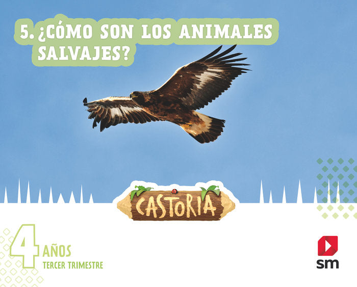 CASTORIA 4AÑOS EI 3oTRIMESTRE 22 AREAS INTEGRADAS | GIRALDEZ HAYES, ANDREA/MARTINEZ, JAVIER | 9788411201544 (Sm)