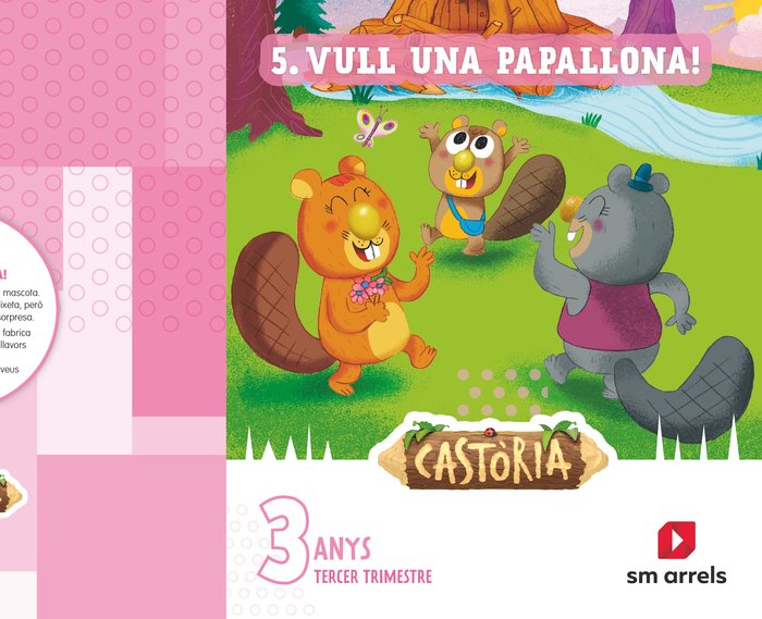 CASTORIA 3AÑOS EI 3oTRIMESTRE 22 VALENCIA AREAS INTEGRADAS | Varios Autores | 9788411201797 (Sm)