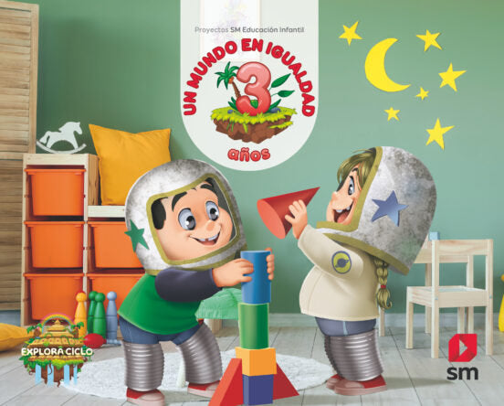 UN MUNDO EN IGUALDAD 3AÑOS EI 22 EXPLORA | Varios Autores | 9788411201872 (Sm) Imagen principal del producto