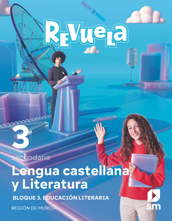 Lengua Castellana 3º ESO Murcia 22 Revuela (Sm) - 9788411207447
