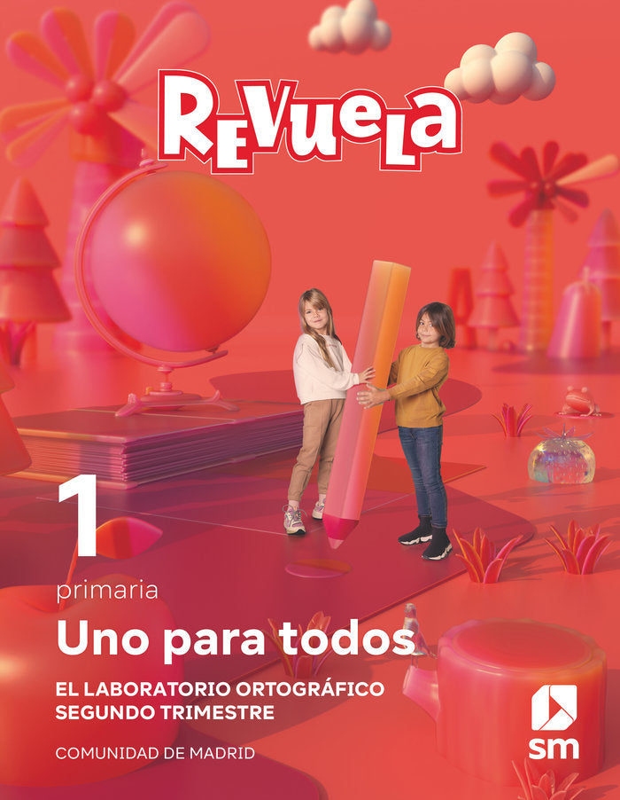 Globalizado 1º EP 2º Trim, Madrid 22 Revuela (Sm) - 9788411207522