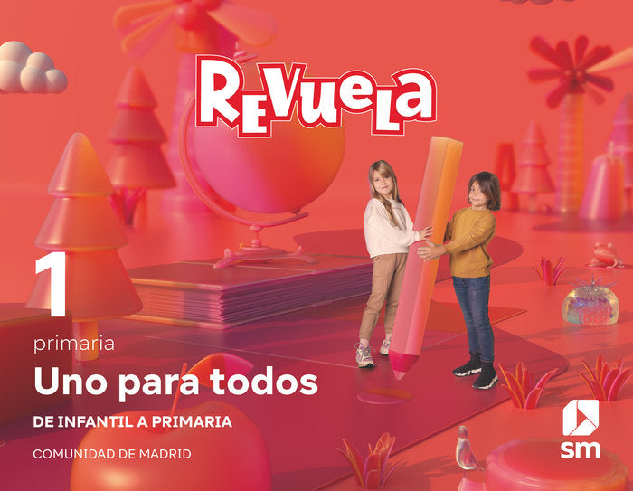 Globalizado 1º EP 1º Trim, Madrid 22 Revuela (Sm) - 9788411207546