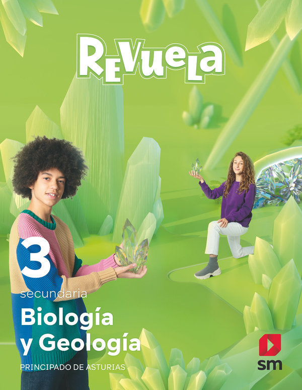 Biología Geología 3º ESO Asturias 22 Revuela (Sm) - 9788411208161