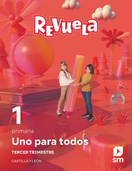 GLOBAL,UNO PARA TODOS 1oEP 3oTRIM LEON REVUELA 23 | MARTINEZ, RAQUEL/ORO PRADERA, BEGOÑA/ECH | 9788411209175 (Sm)