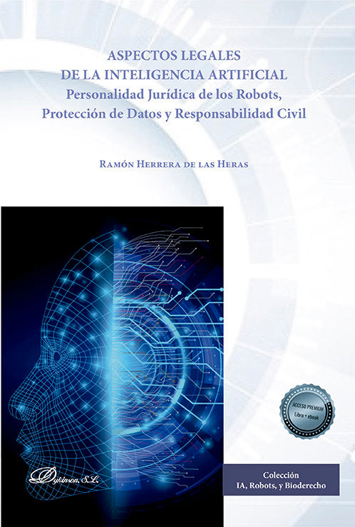 ASPECTOS LEGALES DE LA INTELIGENCIA ARTIFICIAL - 9788411221092 Imagen principal del producto