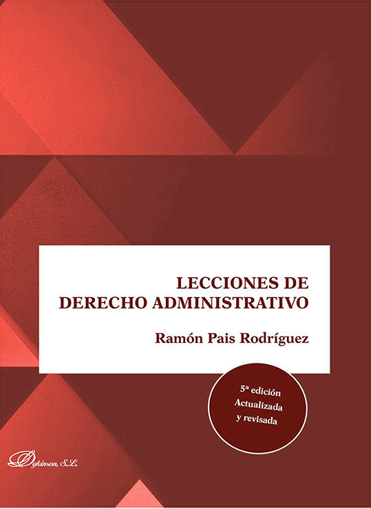 LECCIONES DE DERECHO ADMINISTRATIVO - 9788411224116 Imagen principal del producto