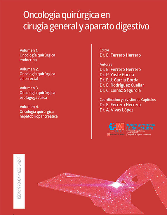 ONCOLOGIA QUIRURGICA EN CIRUGIA GENERAL Y APARATO DIGESTIVO - 9788411225427 Imagen principal del producto
