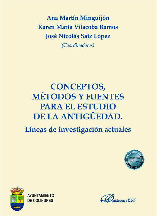 CONCEPTOS METODOS Y FUENTES PARA ESTUDIO DE LA ANTIGÜEDAD - 9788411227759 Imagen principal del producto