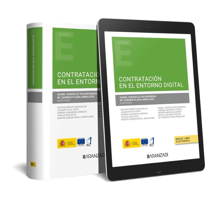 CONTRATACION EN EL ENTORNO DIGITAL - 9788411250382 Imagen principal del producto