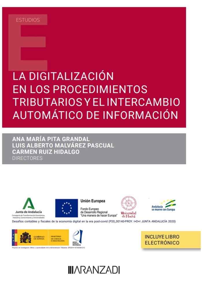 LA DIGITALIZACION EN LOS PROCEDIMIENTOS TRIBUTARIOS Y EL INT - 9788411253208 Imagen principal del producto