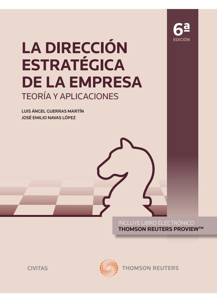 LA DIRECCION ESTRATEGICA DE LA EMPRESA TEORIA Y APLICACIONE - 9788411255424 Imagen principal del producto