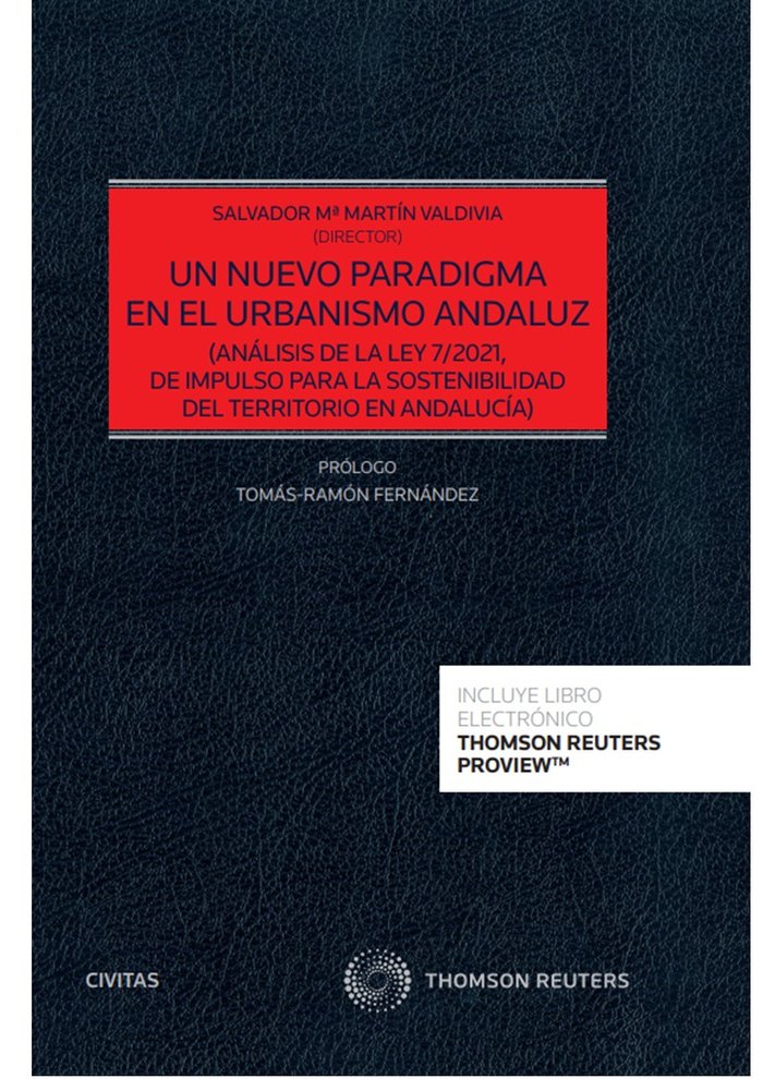 UN NUEVO PARADIGMA EN EL URBANISMO ANDALUZ - 9788411256704 Imagen principal del producto