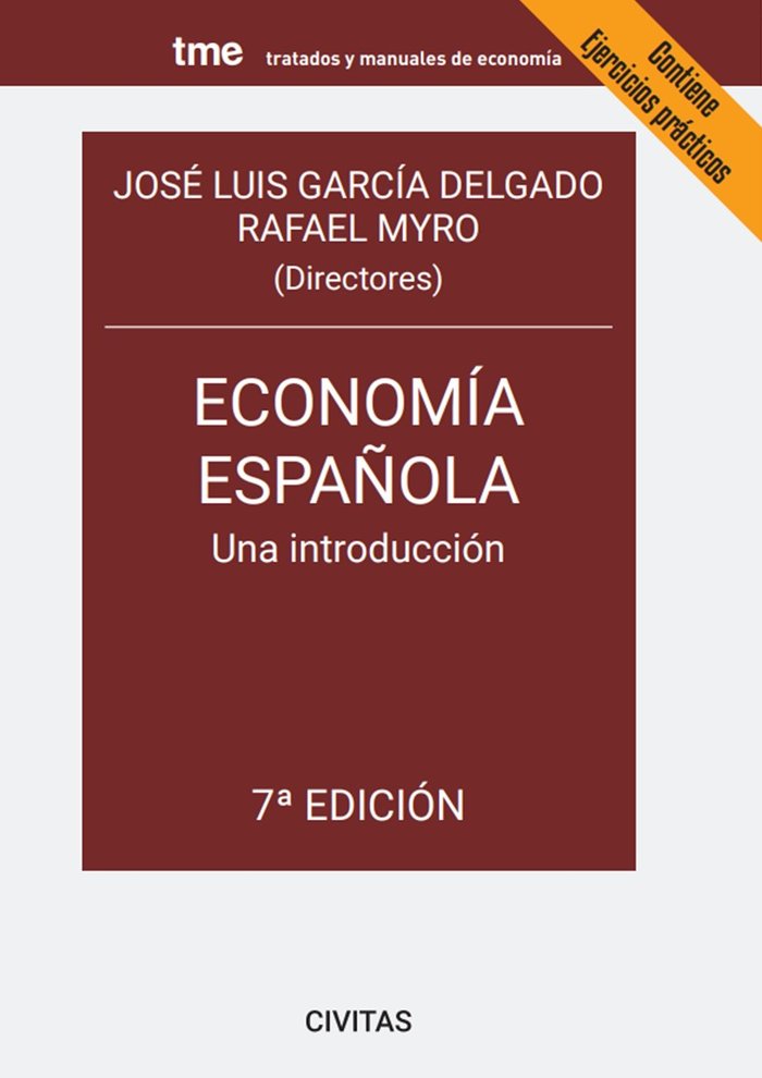 ECONOMIA ESPAÑOLA UNA INTRODUCCION 7ª ED - 9788411259255