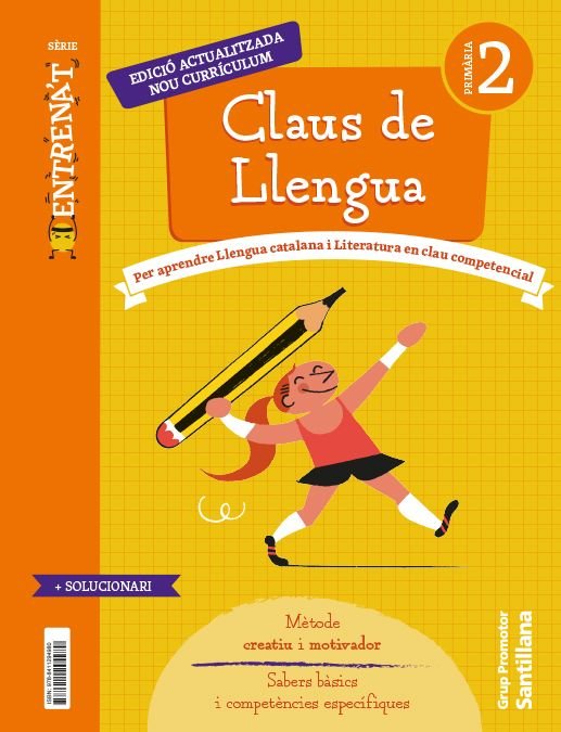 LLENGUA QUADERN 2º de Primaria CATALAN 23 ENTRENATE | AA,VV | 9788411294980 (Grup Promotor Santillana) Imagen principal del producto