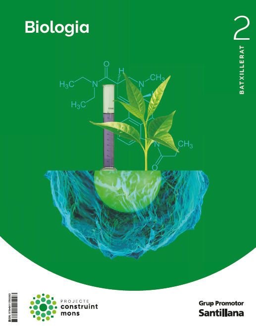 ✅ BIOLOGIA 2ºBACH CATALAN 23 CONSTRUYENDO MUNDOS I AA,VV I GRUP PROMOTOR SANTILLANA I 9788411295093