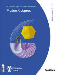 ✅ MATEMATIQUES GENERALES 1ºNB MEDITERR,CATAL,22 CONSTR,MONS I AA,VV I GRUP PROMOTOR SANTILLANA I 9788411296045