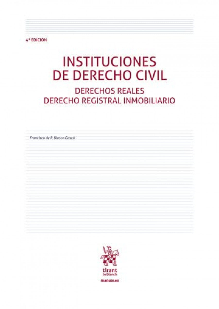 Instituciones de Derecho Civil