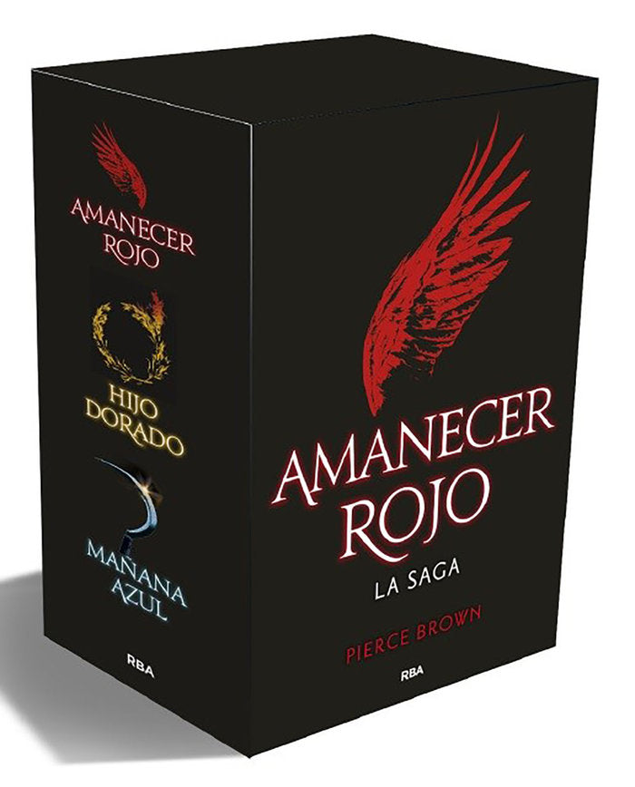 🚀 ESTUCHE AMANECER ROJO - LA TRILOGÍA COMPLETA Imagen principal del producto