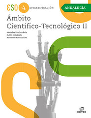 Diversificación Ámbito Científico - Tecnológico II - Andalucía | Varios autores | 9788411344777 (EDITEX)