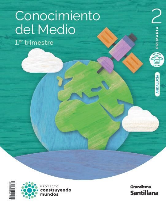 Conocimiento Medio 2º EP Andalucía M, Ligera 23 Constr, Mundos (Grazalema Santillana) - 9788411380867