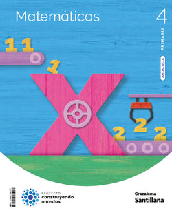 Matematicas 4 Primaria Constru | GRAZALEMA | 9788411381017 Imagen principal del producto