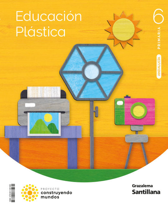 EDUCACION PLASTICA 6 PRIMARIA CONSTRUYENDO MUNDOS | Varios autores | 9788411381062 (Grazalema Santillana) Imagen principal del producto