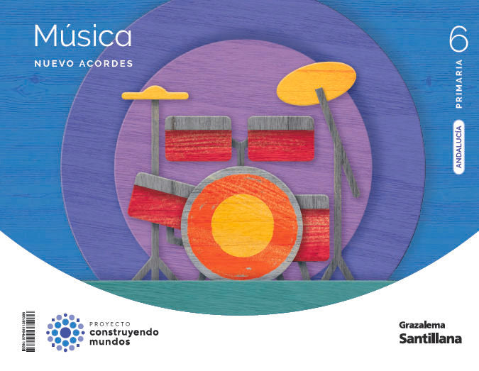 MUSICA NUEVO ACORDES 6 PRIMARIA | Varios autores | 9788411381086 (Grazalema Santillana) Imagen principal del producto