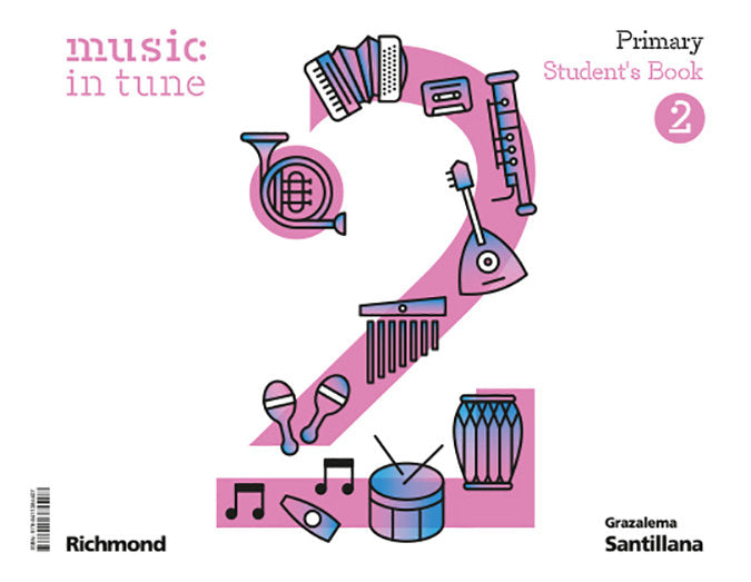 MUSIC 2º de Primaria ST ANDALUCIA 23 IN TUNE | AA,VV | 9788411384407 (Grazalema Santillana) Imagen principal del producto