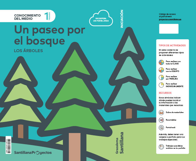 CONO,MEDIO PACK PROYECTOS 1oEP ANDALUCIA 23 CONSTRU,MUNDOS | AA,VV | 9788411384742 (Grazalema Santillana) Imagen principal del producto