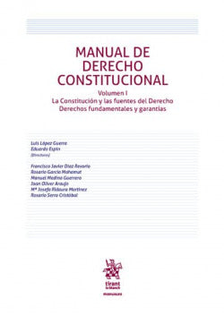 Manual de Derecho Constitucional VOL. 1 (Tirant lo Blanch) - 9788411472876