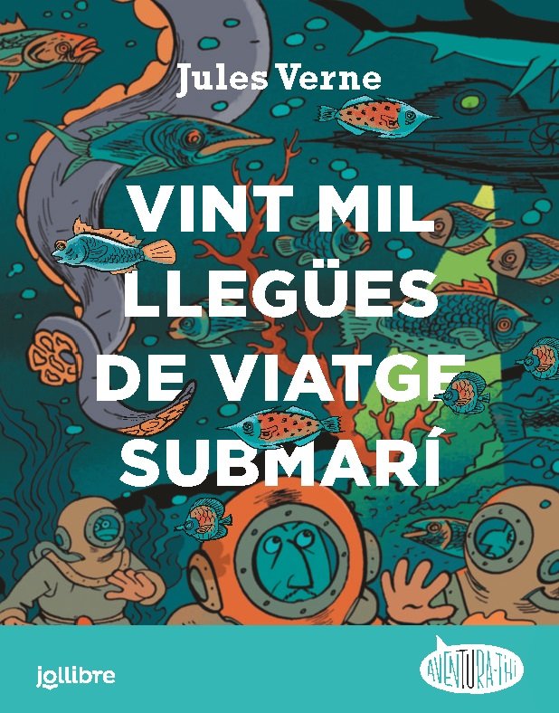 VINT MIL LLEGUES DE VIATGE SUBMARI | Jules Verne | 9788411520621 (Jollibre) Imagen principal del producto