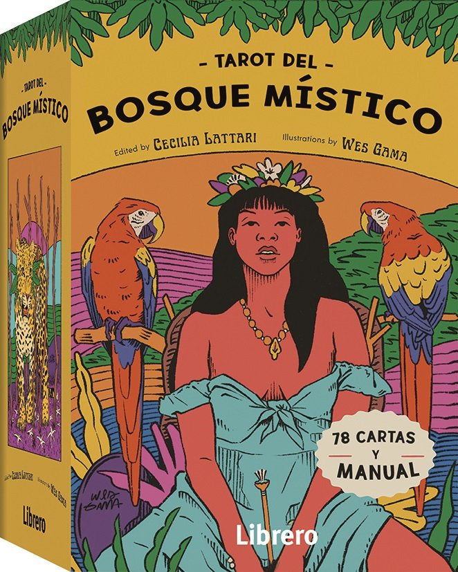 TAROT DEL BOSQUE MISTICO I Aa,Vv I Librero I 9788411540087 Imagen principal del producto