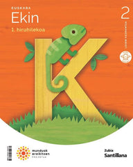 LENGUA 2º de Primaria EUSKERA 23 MUNDUAK ERAIKTZEN | AA,VV | 9788411604475 (Zubia Santillana)