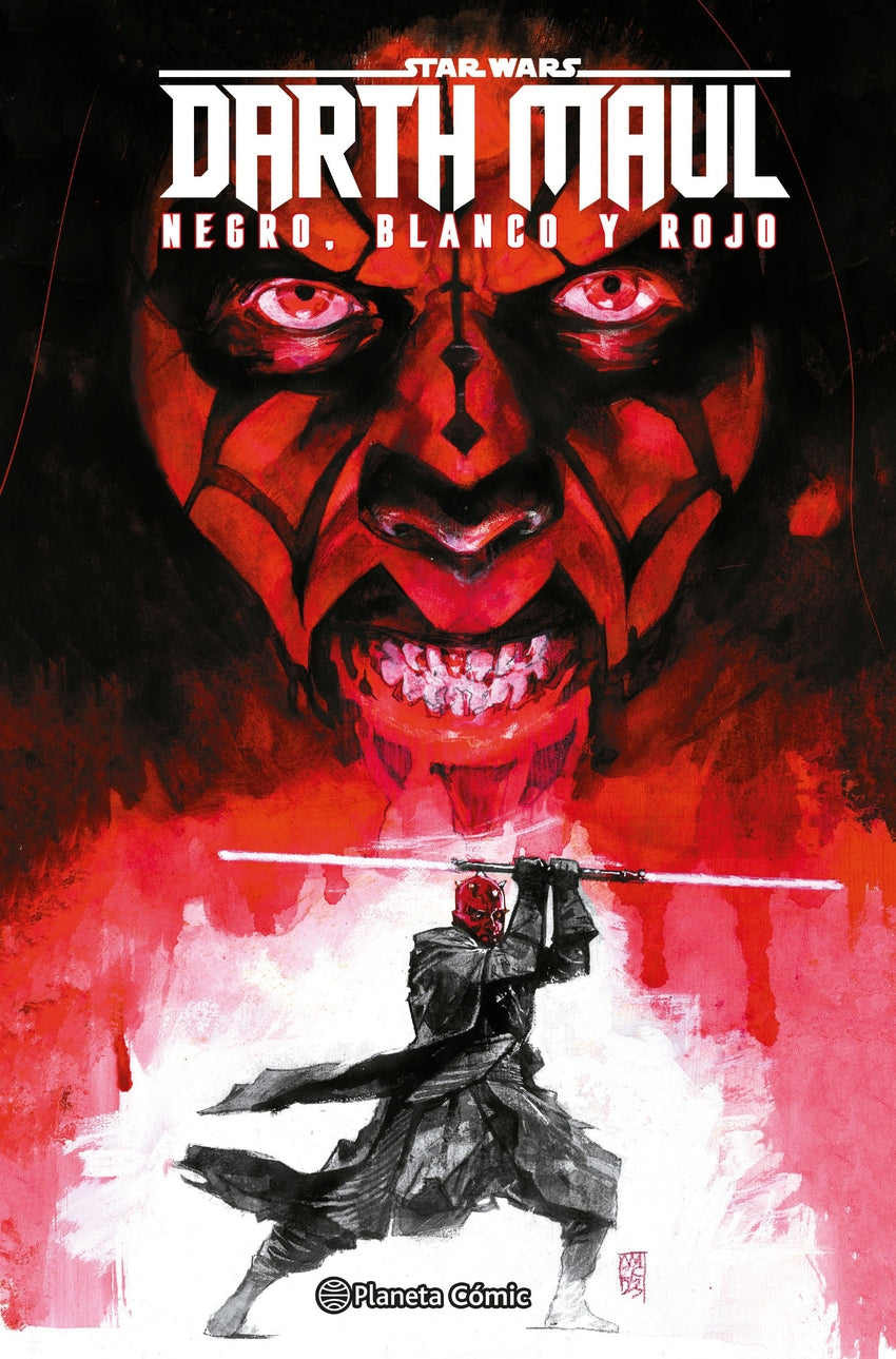 📖 STAR WARS DARTH MAUL: BLANCO, NEGRO Y ROJO - 9788411618021 Imagen principal del producto