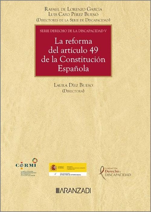 LA REFORMA DEL ARTICULO 49 DE LA CONSTITUCION ESPAÑOLA - 9788411620352 Imagen principal del producto